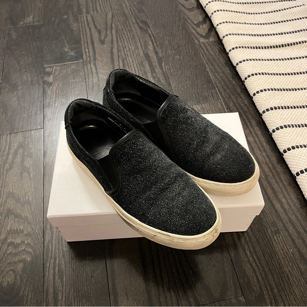 National Standard Glitter Slip-On Sneaker Size 7